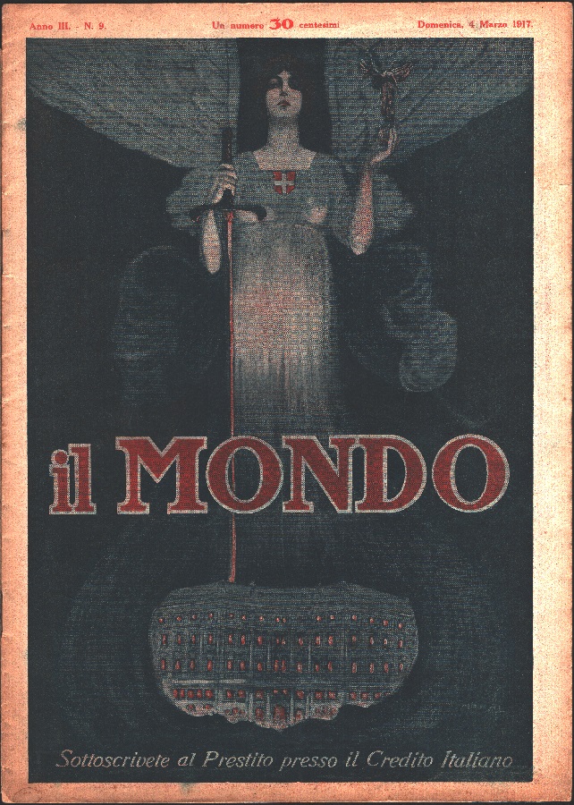 Rivista Il Mondo. Anno III. n. 9. 4 marzo 1917