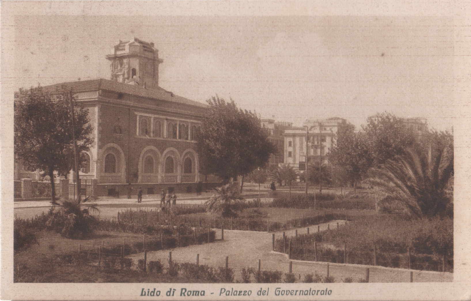 Roma Palazzo del Governatorato. Viaggiata 1926
