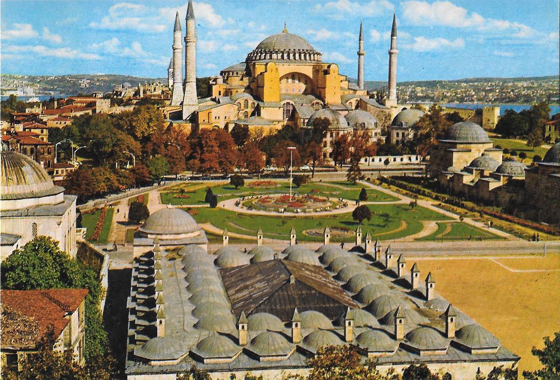 Saint Sophia museum. Istanbul. Non viaggiata