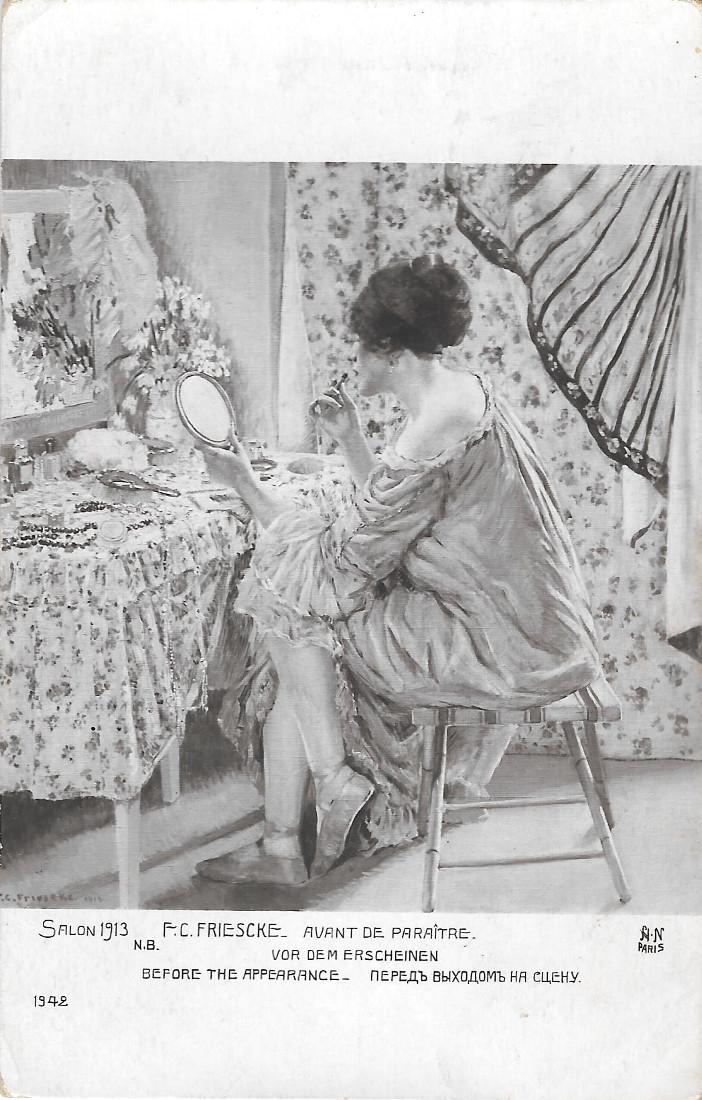 Salon 1913. Avant de paraitre (F.C. Friescke). Non viaggiata