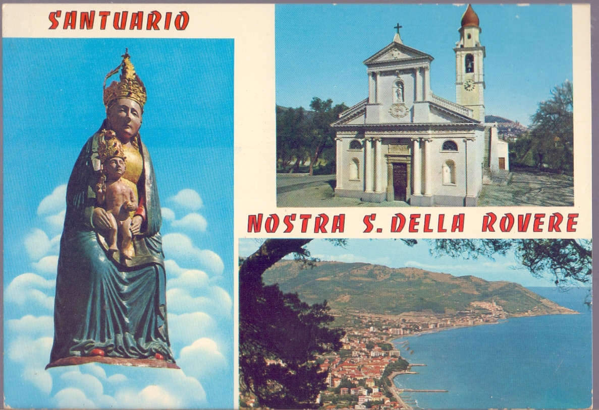 Santuario Nostra S. della Rovere. S. Bartolomeo (IM). Non viaggiata