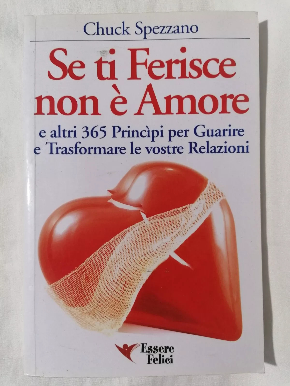 Se Ti Ferisce Non È Amore Libro Chuck Spezzano 365 …
