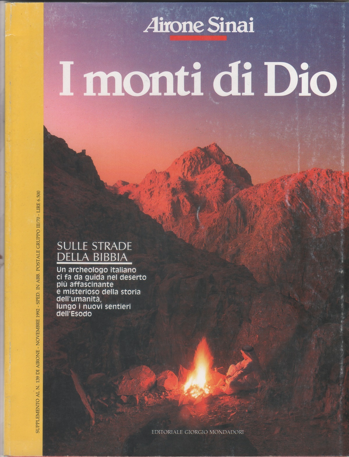 Sinai. I monti di Dio. Supplemento rivista Airone. n. 139, …