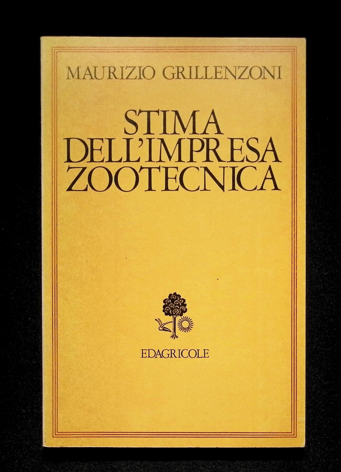Stima Dell'Impresa Zootecnica Libro Maurizio Grillenzoni Edagricole 882062110X