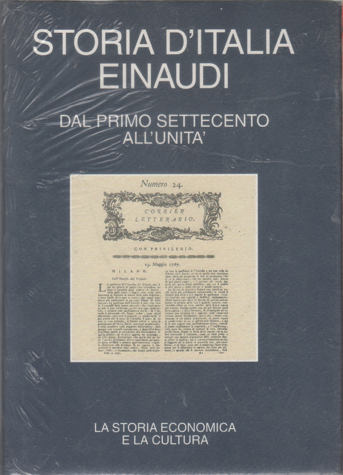 Storia d'italia Einaudi. Dal primo Settecento all'Unità. La storia economica …
