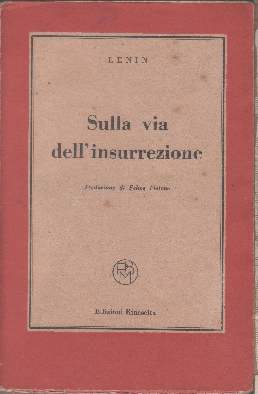 Sulla via dell'insurrezione - Lenin