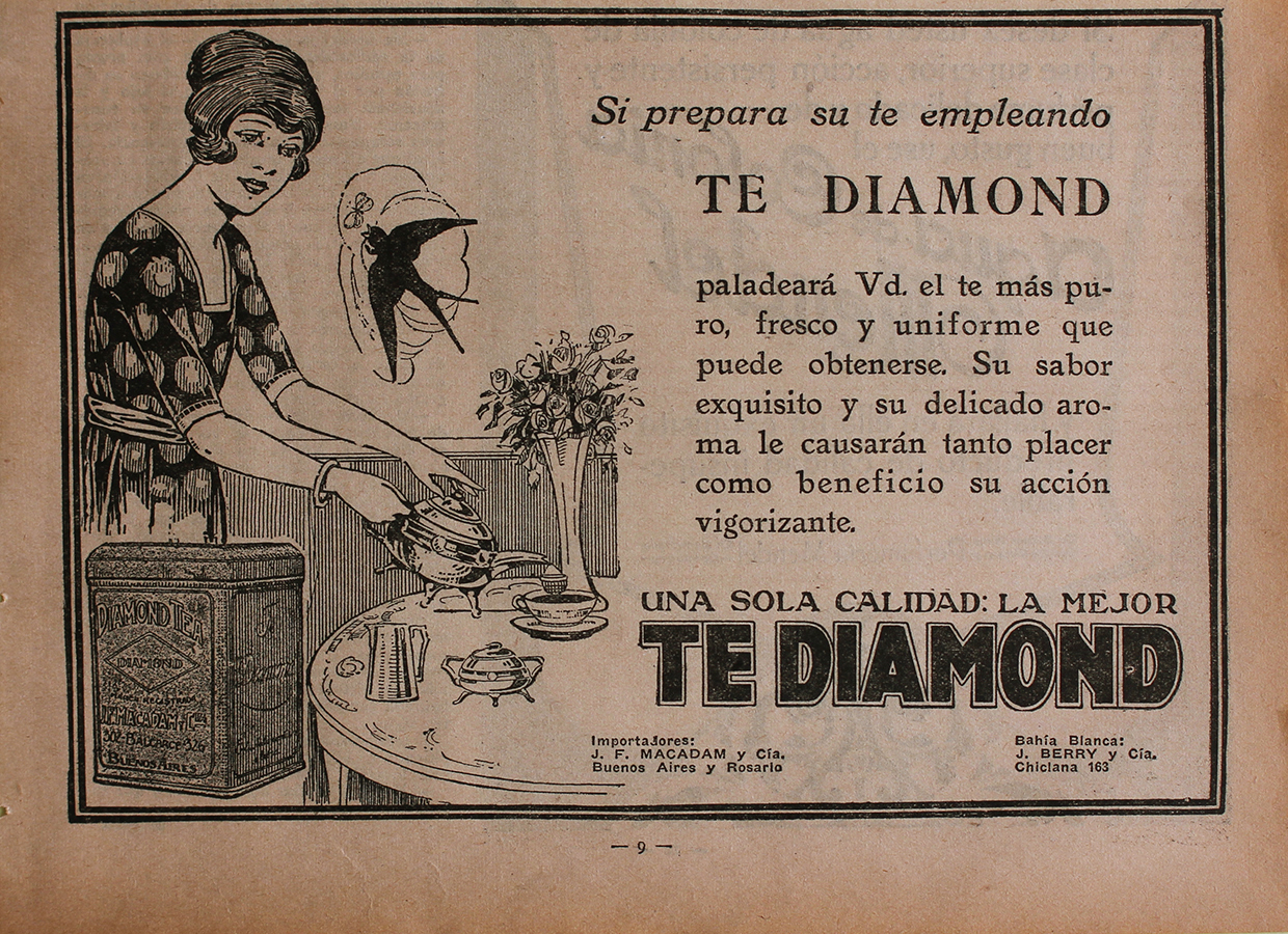Te Diamond. Una sola calidad: la mejor - Advertising 1922