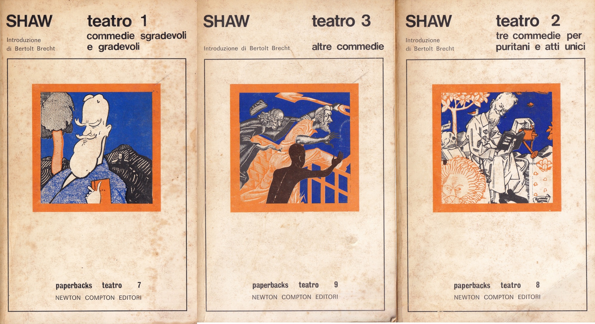 Teatro. Tutte le Commedie. 3 Volumi Newton Compton