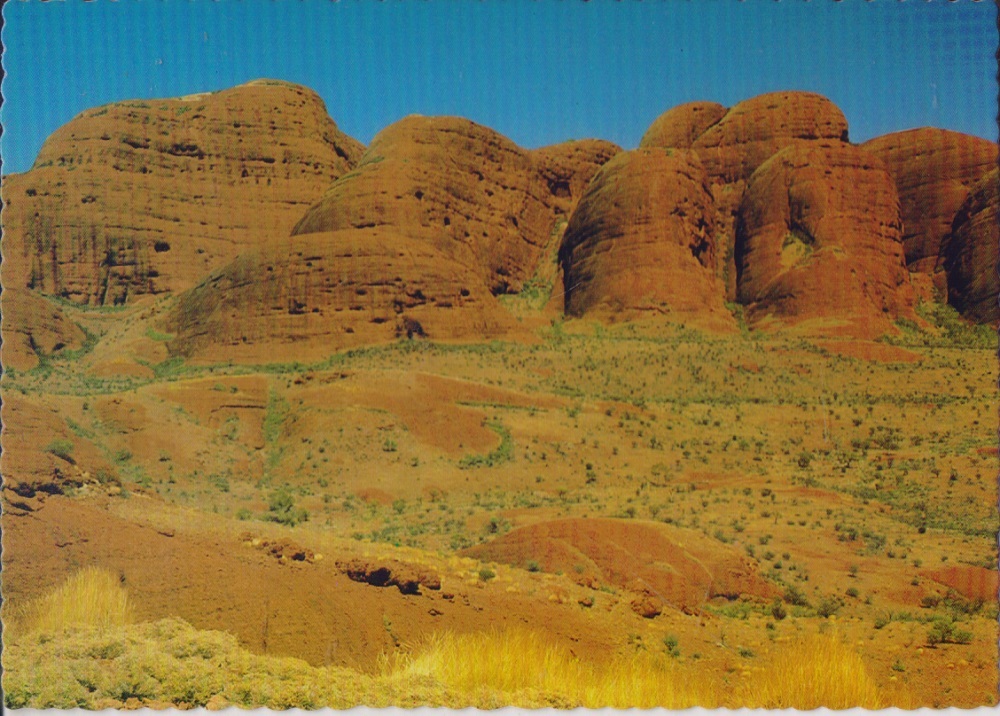 The Olgas from Katatjuta Lookout (Australia). Non viaggiata