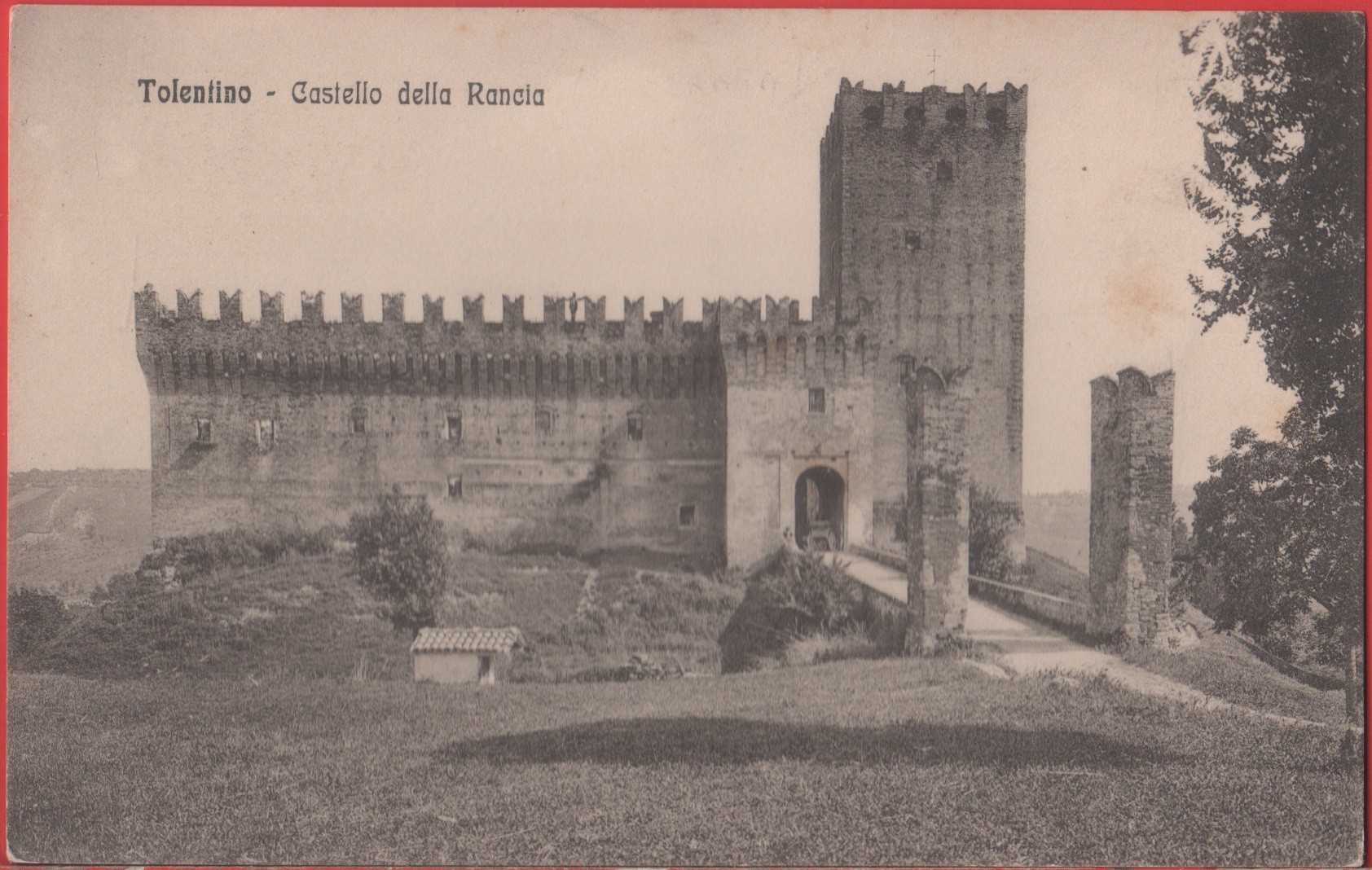 Tolentino. Castello della Rancia. Non viaggiata