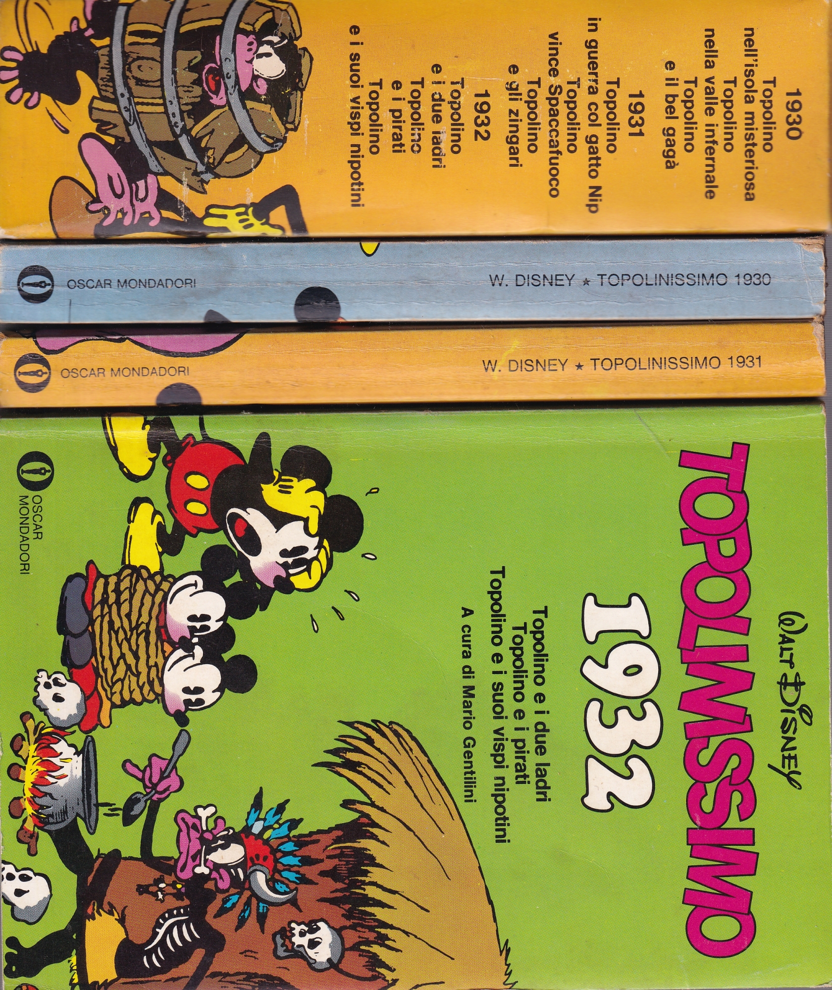 Topolinissimo. 1930 - 1931 -1932