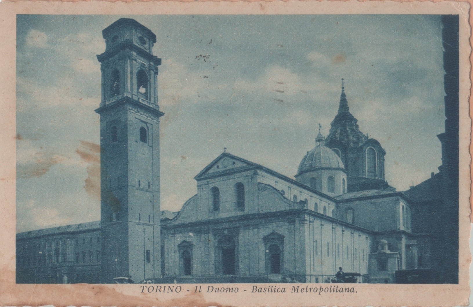 Torino. Il Duomo. Basilica Metropolitana. Viaggiata 1933