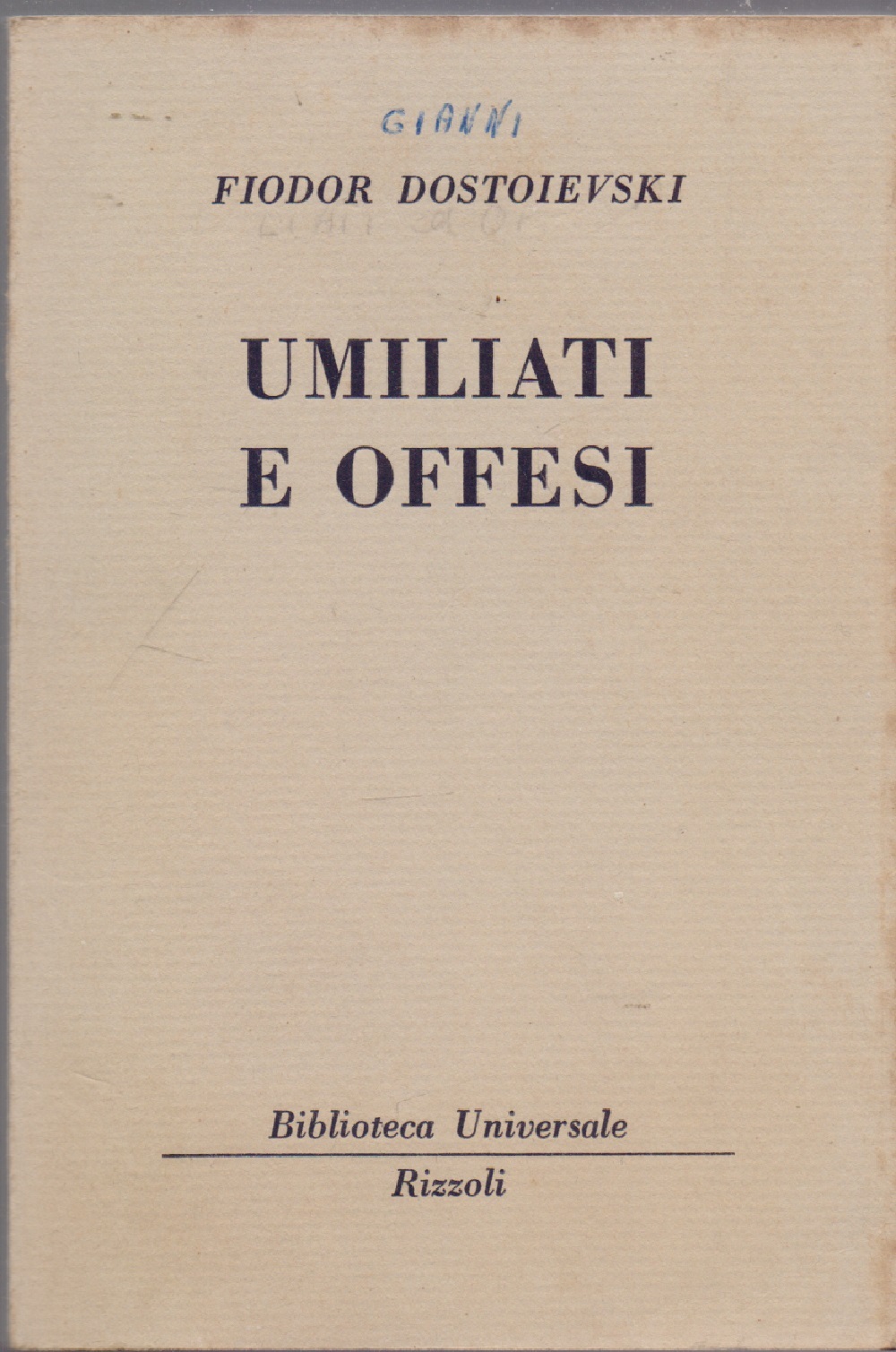 Umiliati e offesi ( 939 - 943 B.U.R.) - Fiodor …