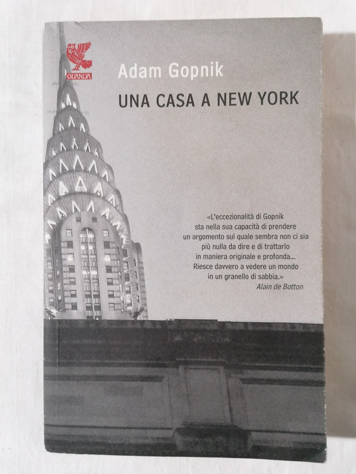 Una Casa a New York - Libro Adam Gopnik Guanda …