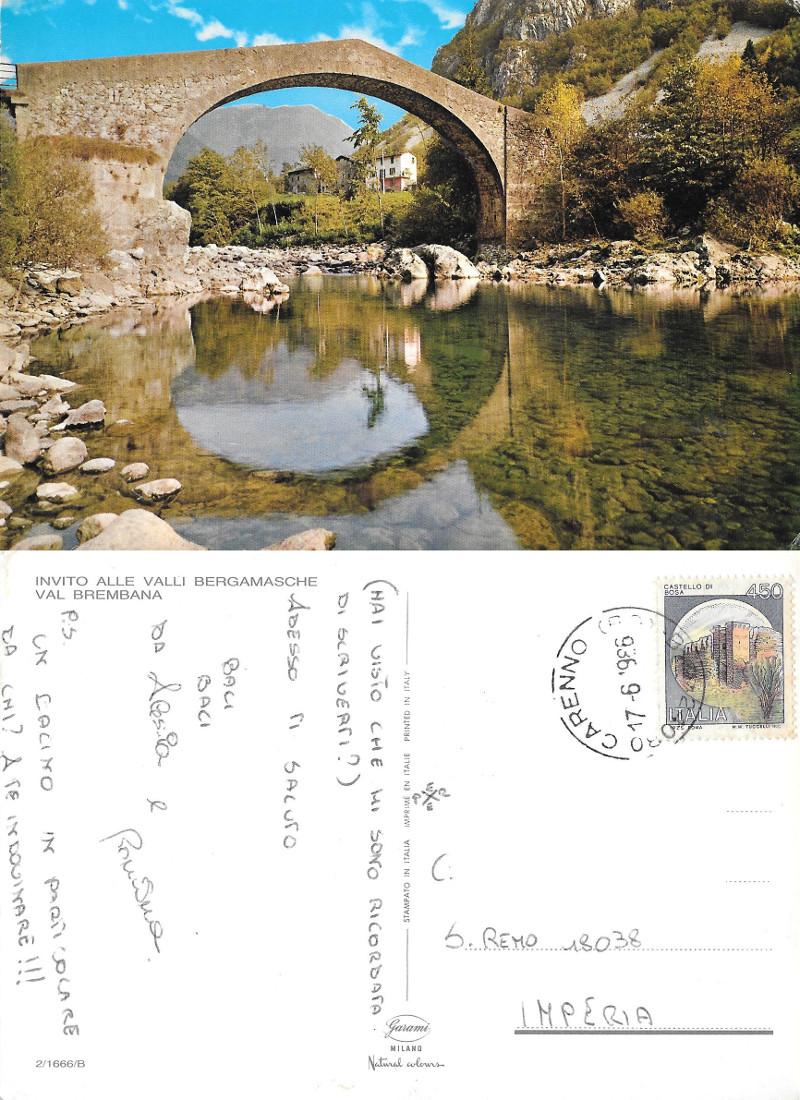 Val Brembana. Viaggiata 1986