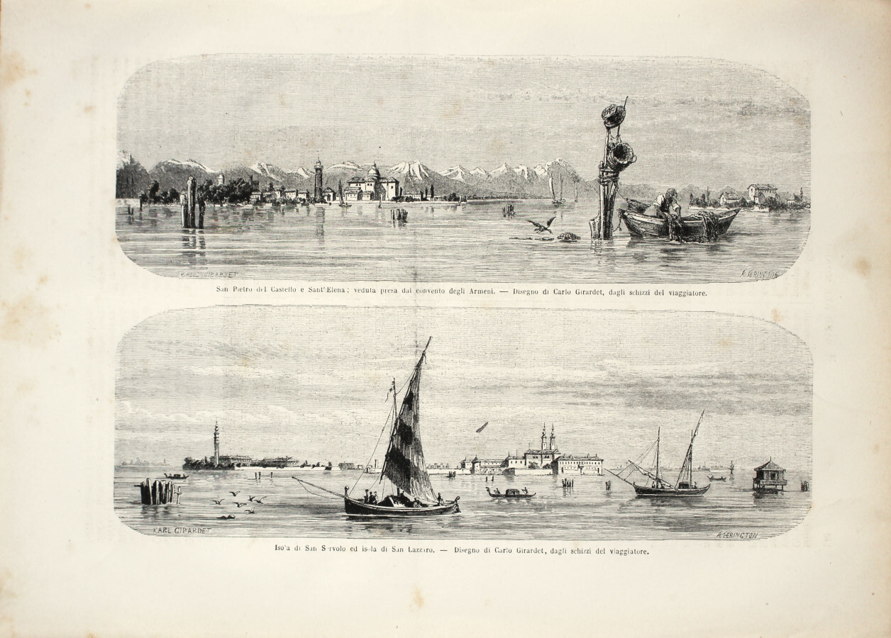 Venezia. S. Pietro del Castello e S. Elena; Isola di …