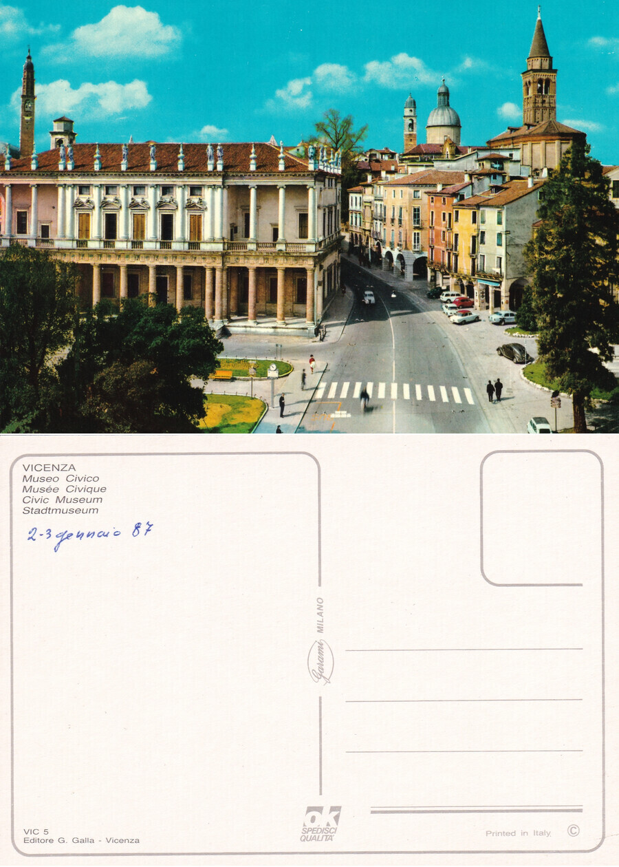 Vicenza. Museo Civico. Non viaggiata