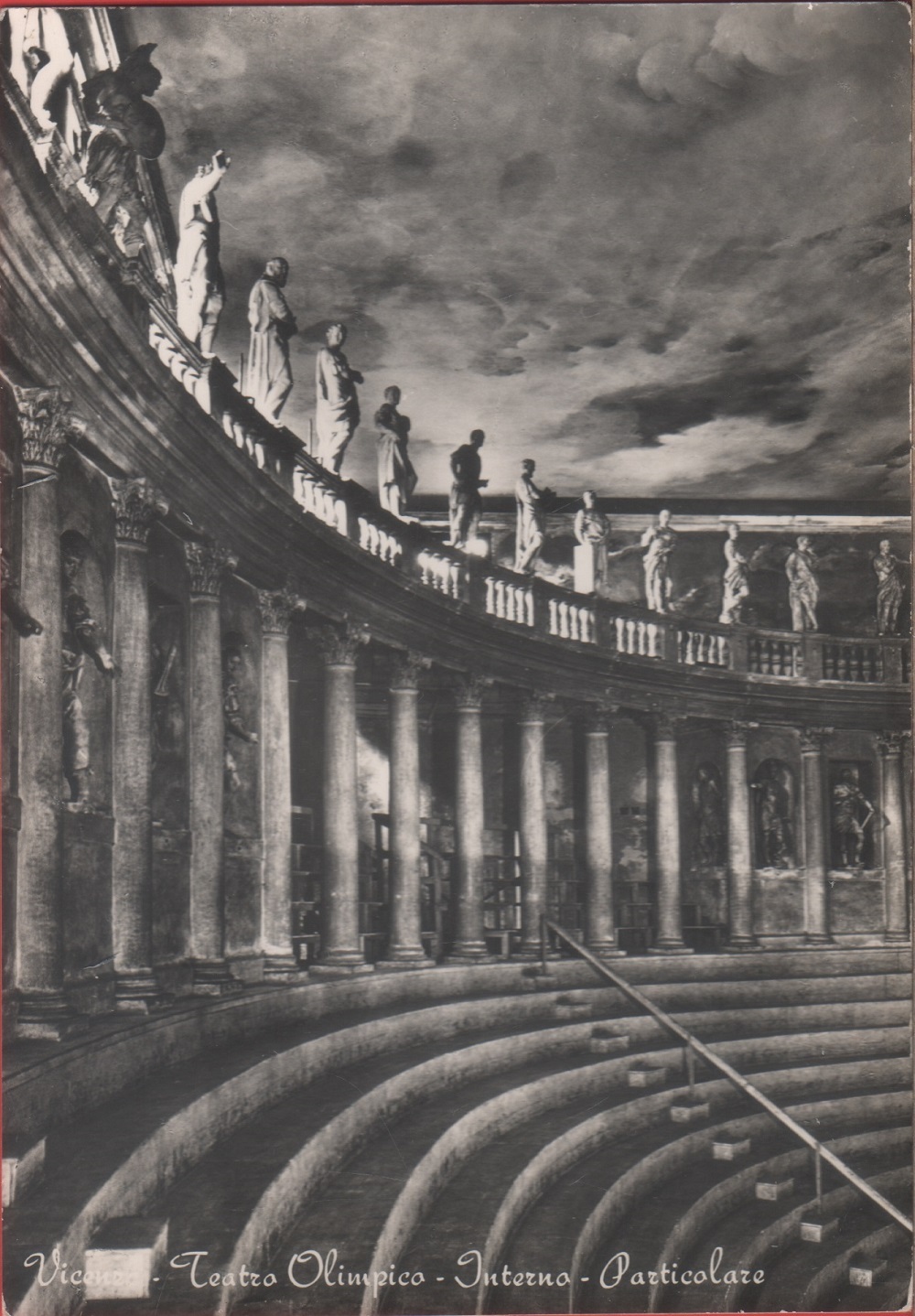 Vicenza. Teatro Olimpico. Interno. Particolare. Non viaggiata