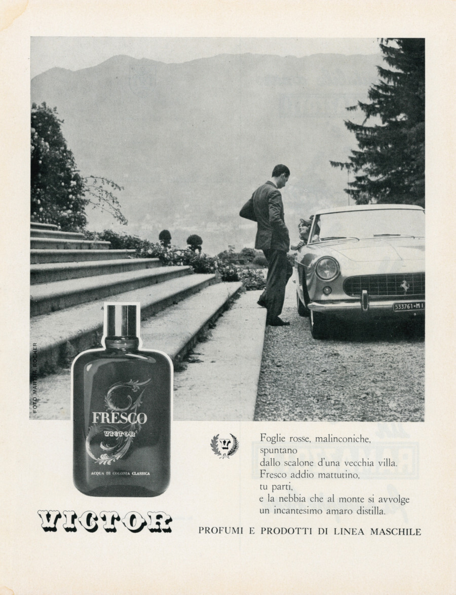 Victor profumi e prodotti linea maschile. Advertising 1962