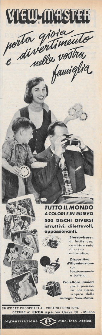 View-Master - Advertising 1956