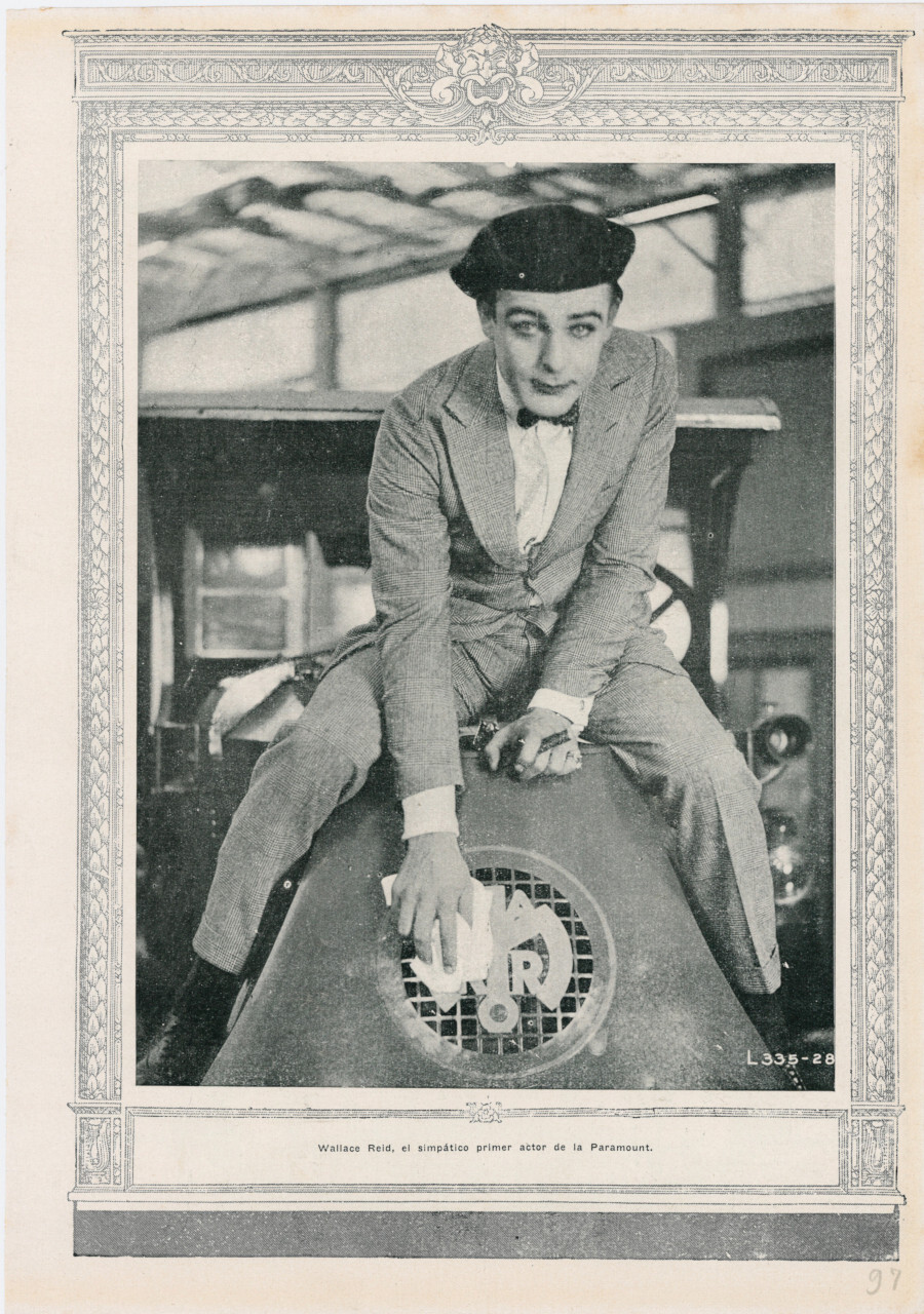 Wallace Reid actor / M. Alvarez. Sastreria de lujo. Buenos …