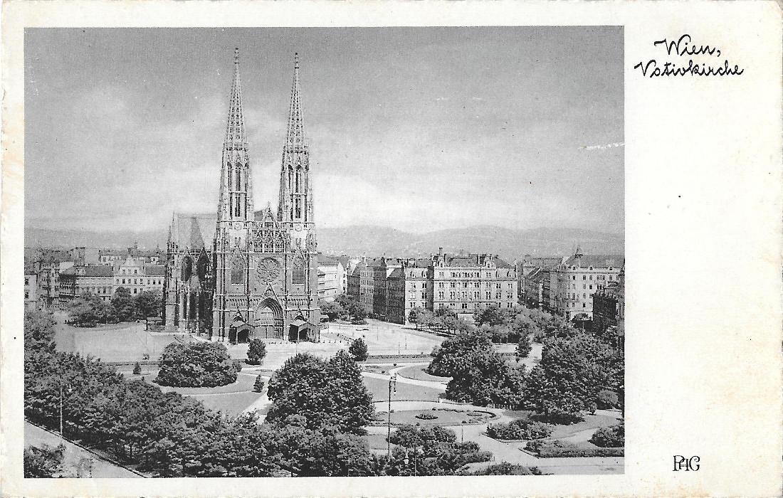 Wien, Votivkirche. Non viaggiata