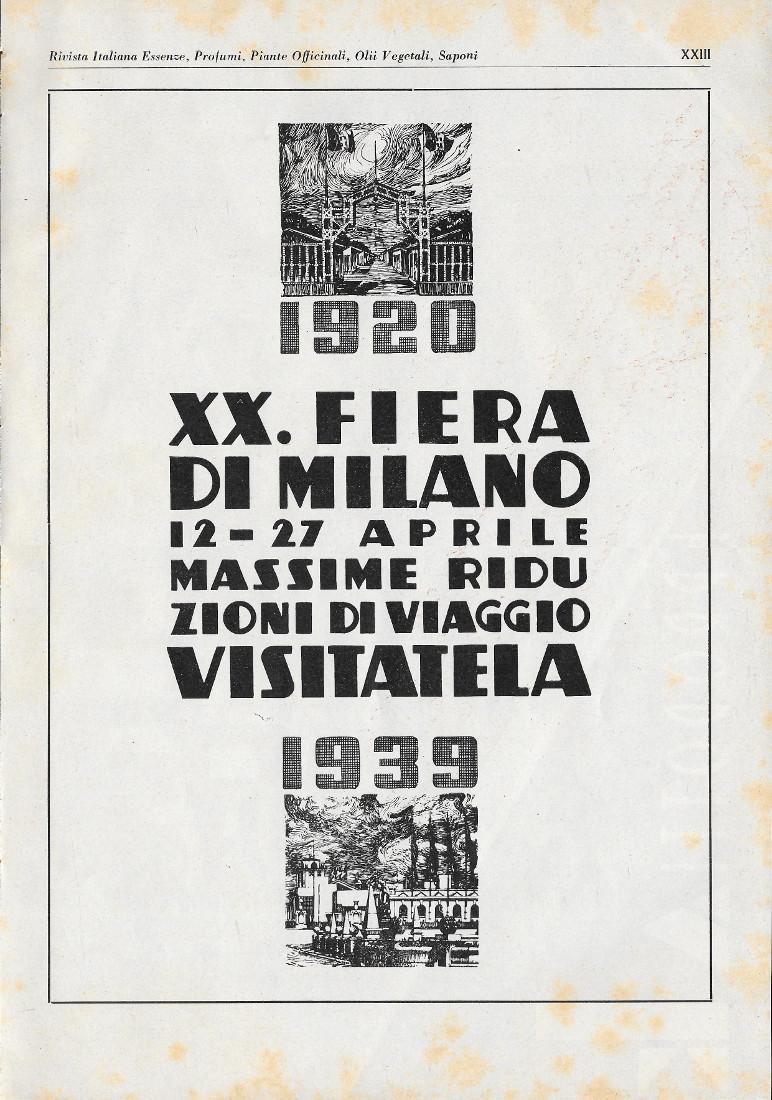 XX Fiera di Milano 1920-1939 / I Prodotti AK. Advertising …