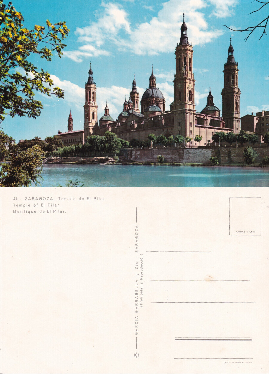 Zaragoza. Templo de El Pilar - Non viaggiata