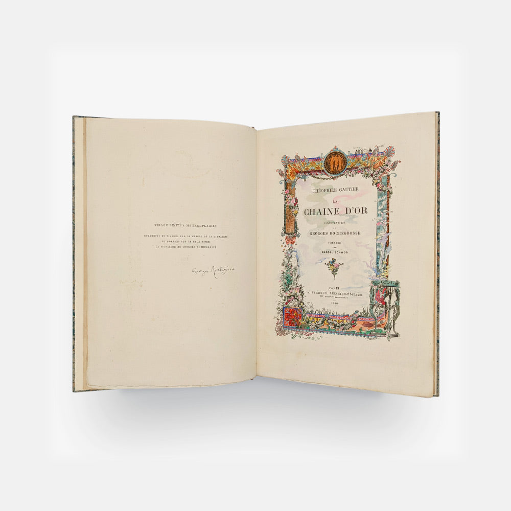 GAULTIER Théophile - ROCHEGROSSE Georges. La Chaîne d'Or