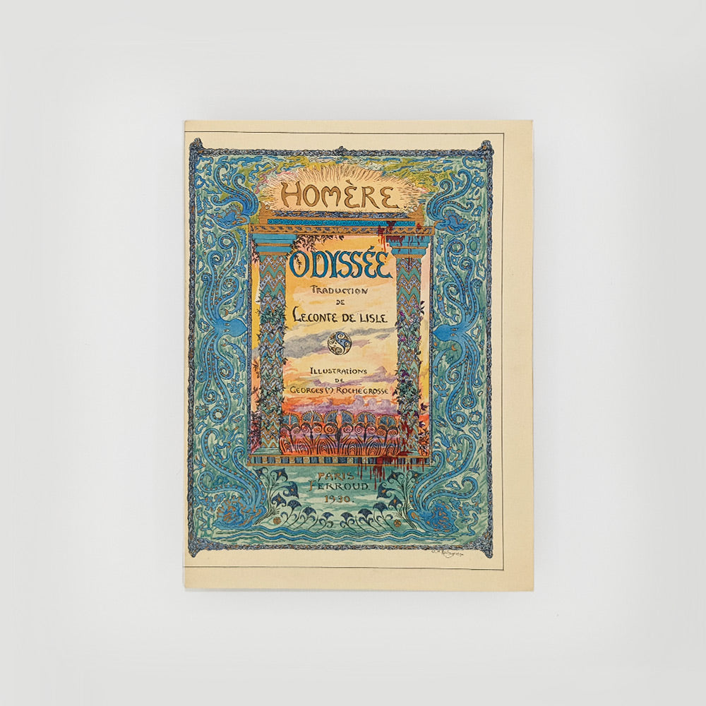 HOMÈRE - ROCHEGROSSE Georges-Antoine. L'Odyssée