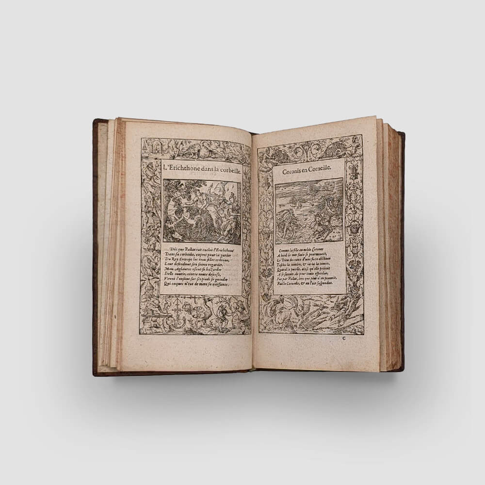 OVIDE. La métamorphose d'Ovid figurée