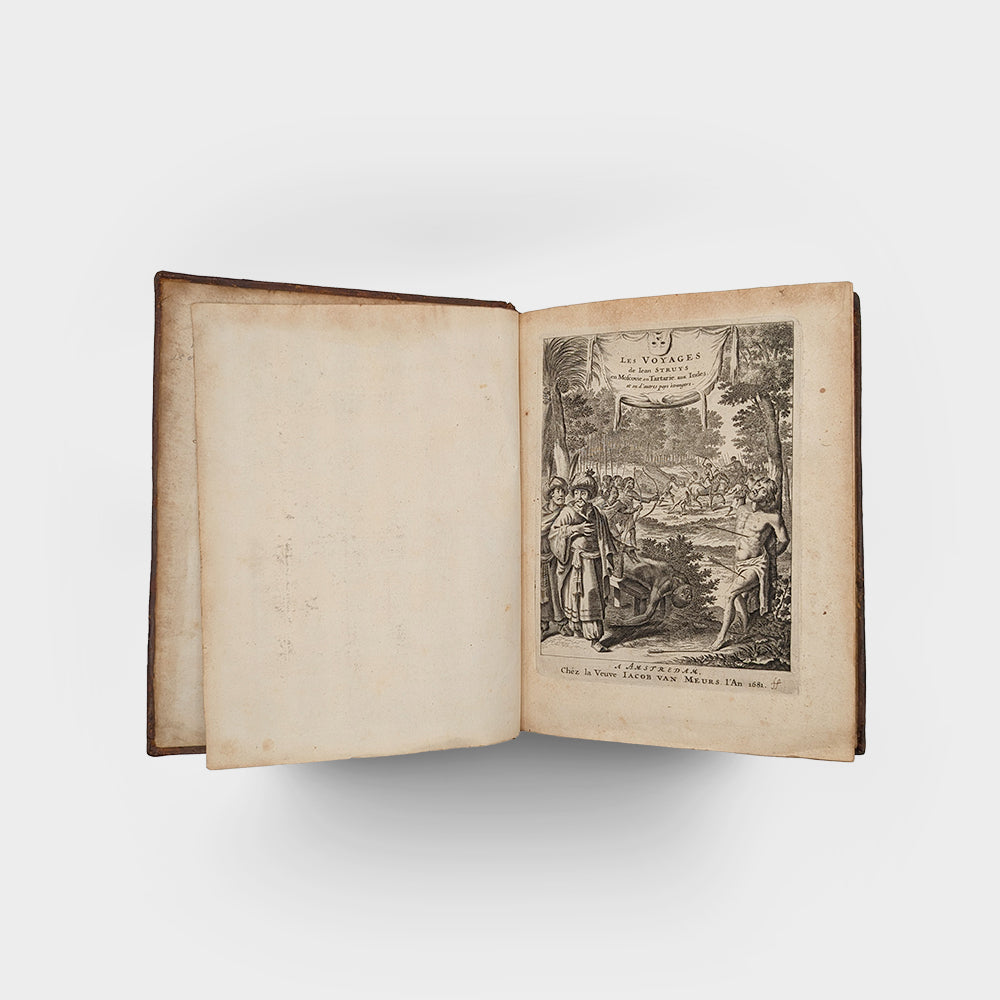 STRUYS Jean. Les voyages de Jean Struys en Moscovie, en …