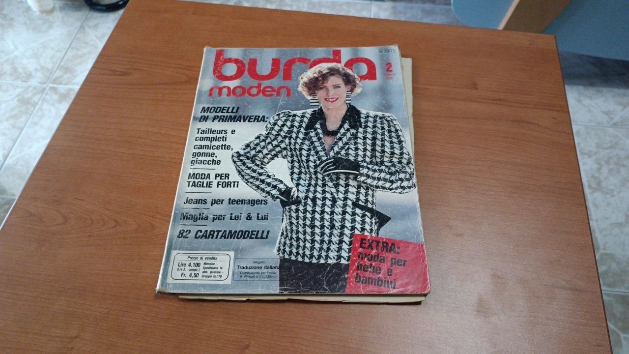 Burda moda - Mensile 1987
