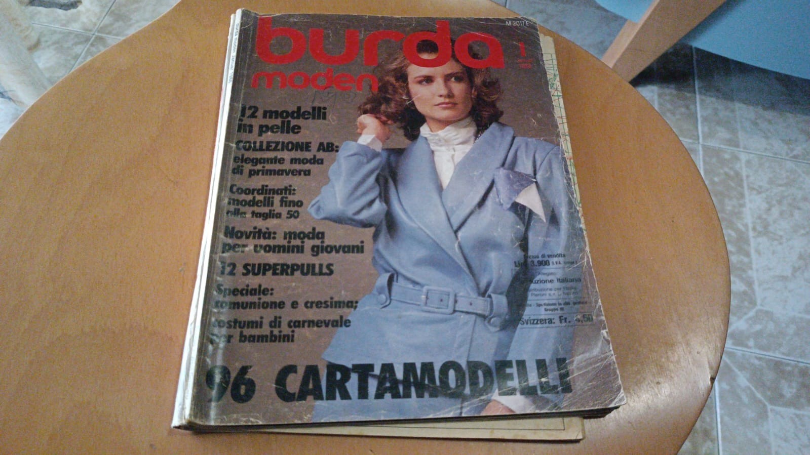 Burda n1 1986 rivista