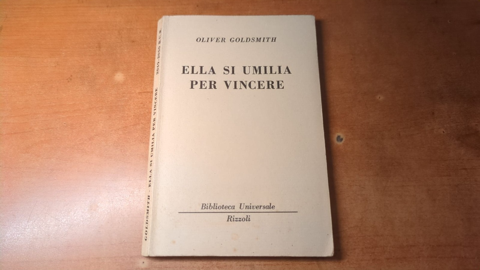 Ella si umilia per vincere- Rizzoli 1963