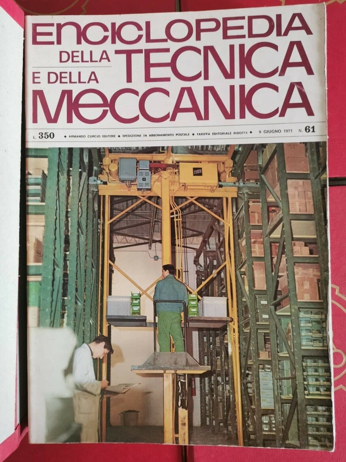 Enciclopedia della tecnica e della meccanica - Curcio editore - …