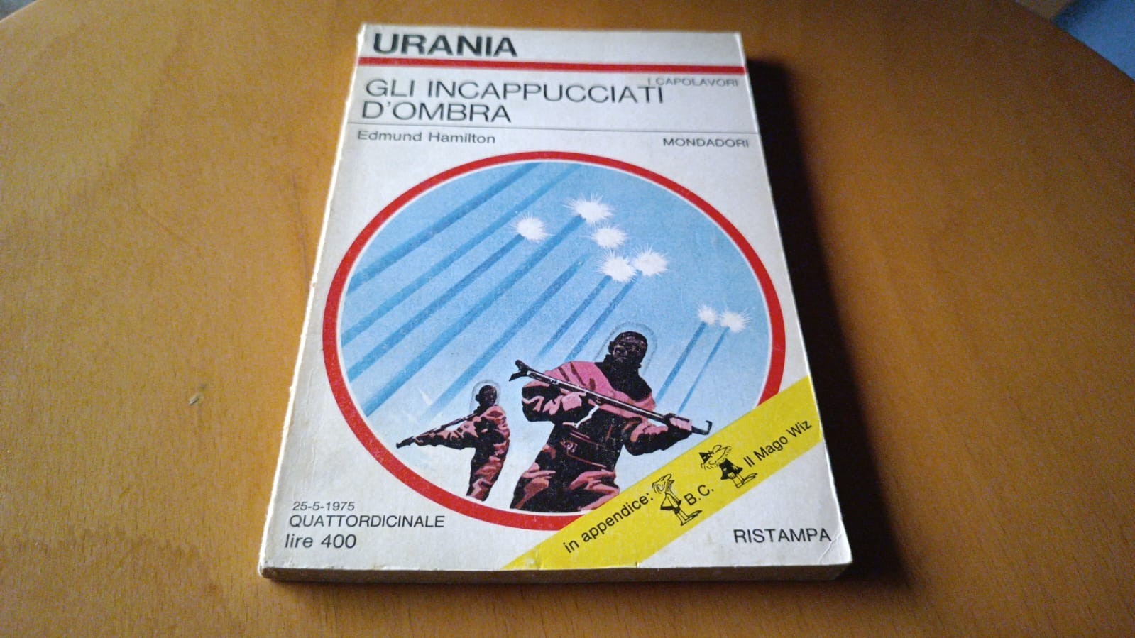 Gli incappucciati d'ombra - Urania 1975
