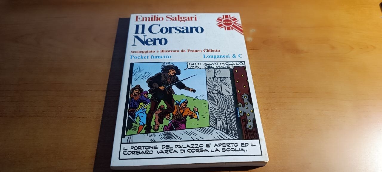 Il corsaro nero - Salgari Pocket fumetto 1976