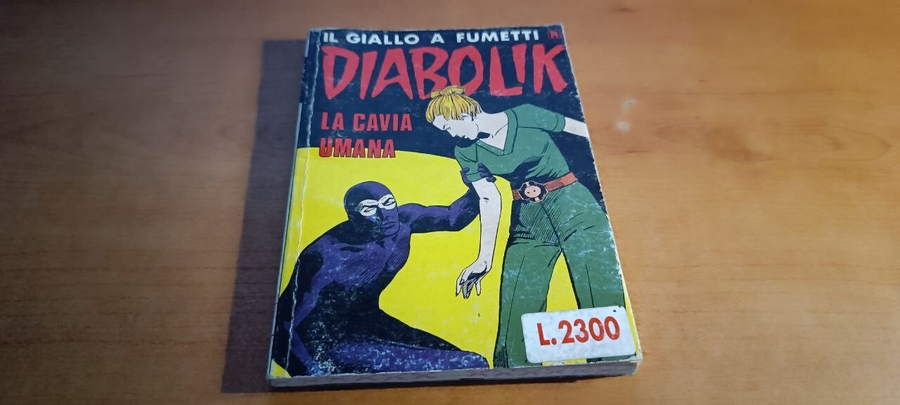 La cavia umana - Diabolik 1991
