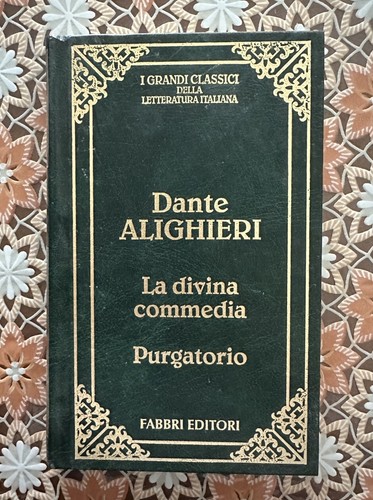 "LA DIVINA COMMEDIA PURGATORIO"- Dante Alighieri, Fabbri editori
