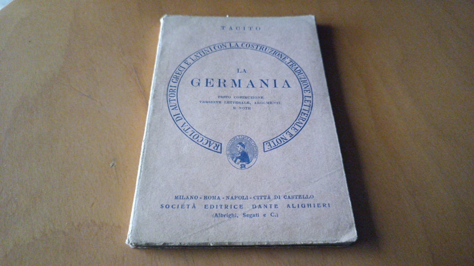 La Germania - Tacito 1966