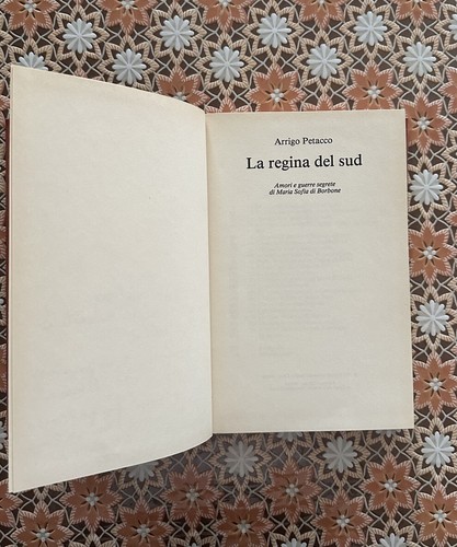 "LA REGINA DEL SUD"- Arrigo Petacco, 1993
