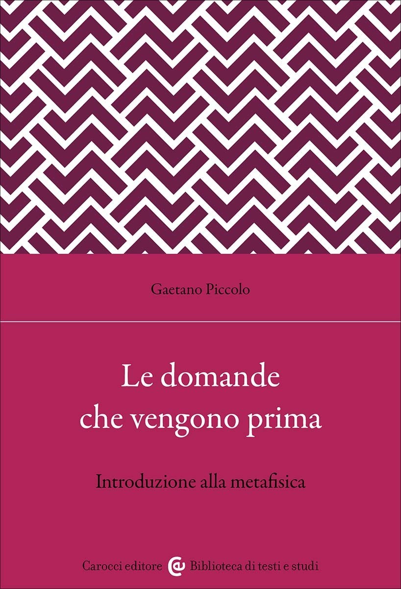 Le domande che vengono prima-Gaetano Piccolo