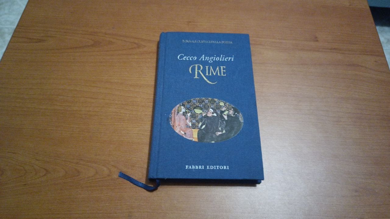 Rime - Angiolieri 1997