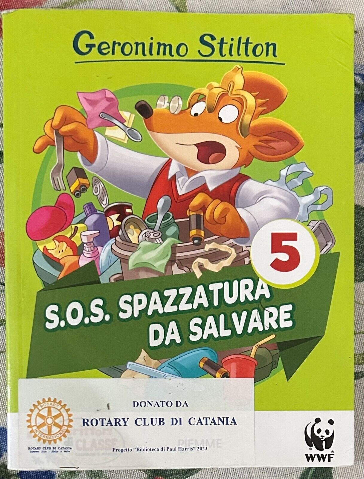 S.O.S. spazzatura da salvare di Geronimo Stilton, 2019, Piemme