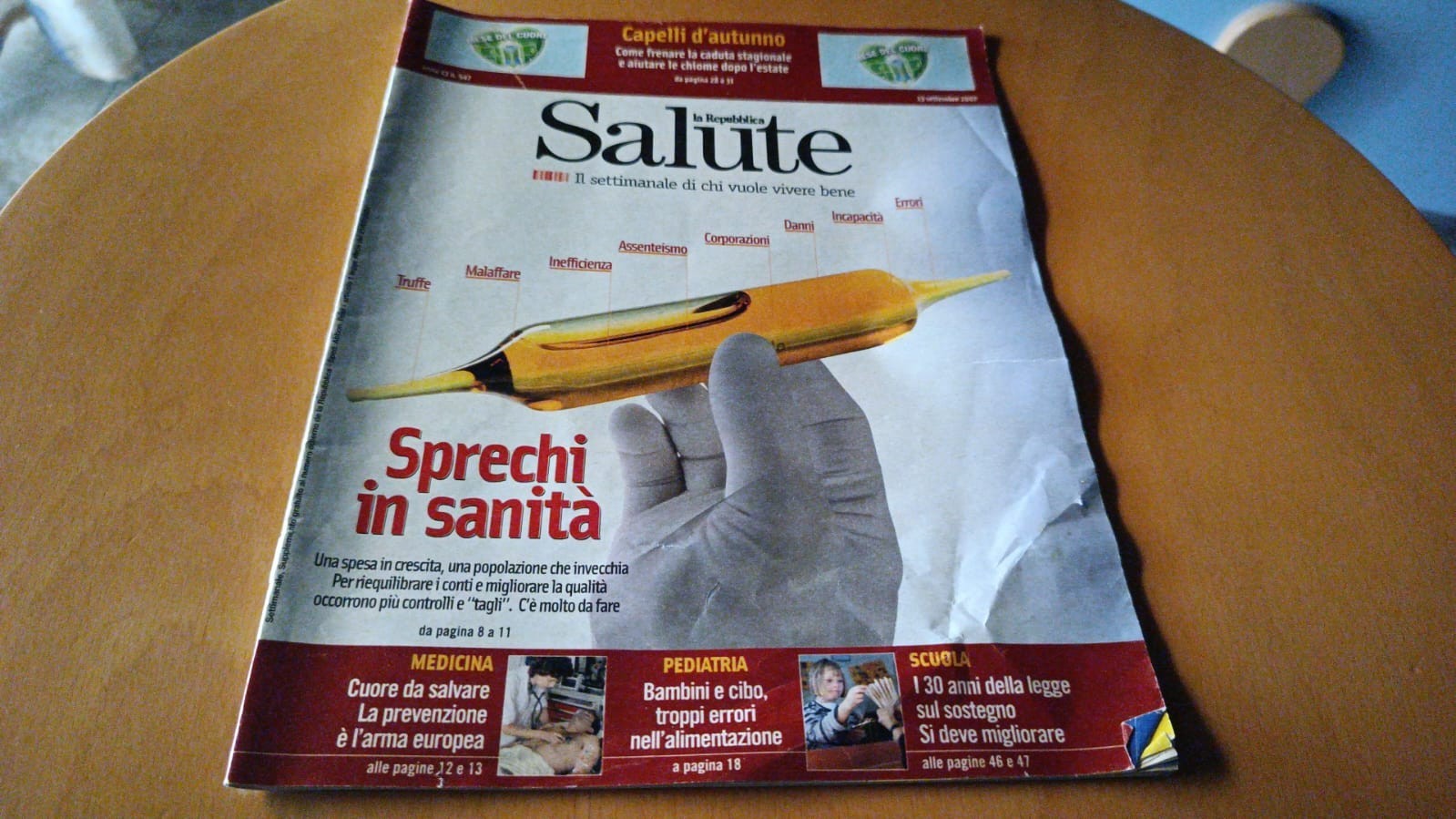 Salute mensile settembre 2007