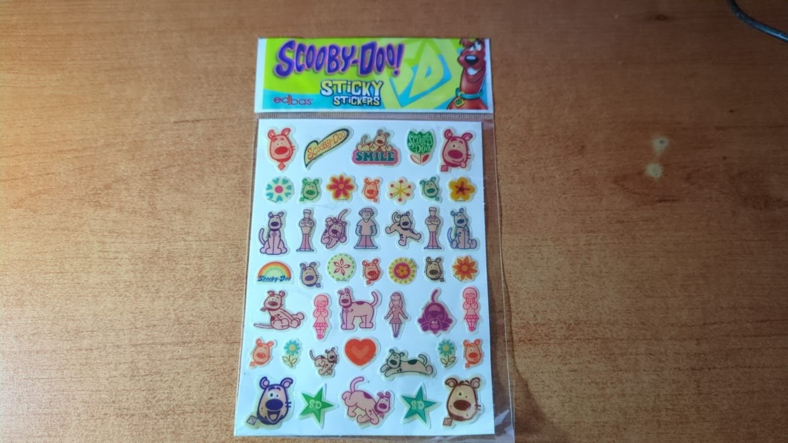 Scooby Doo! Stickers- edibas