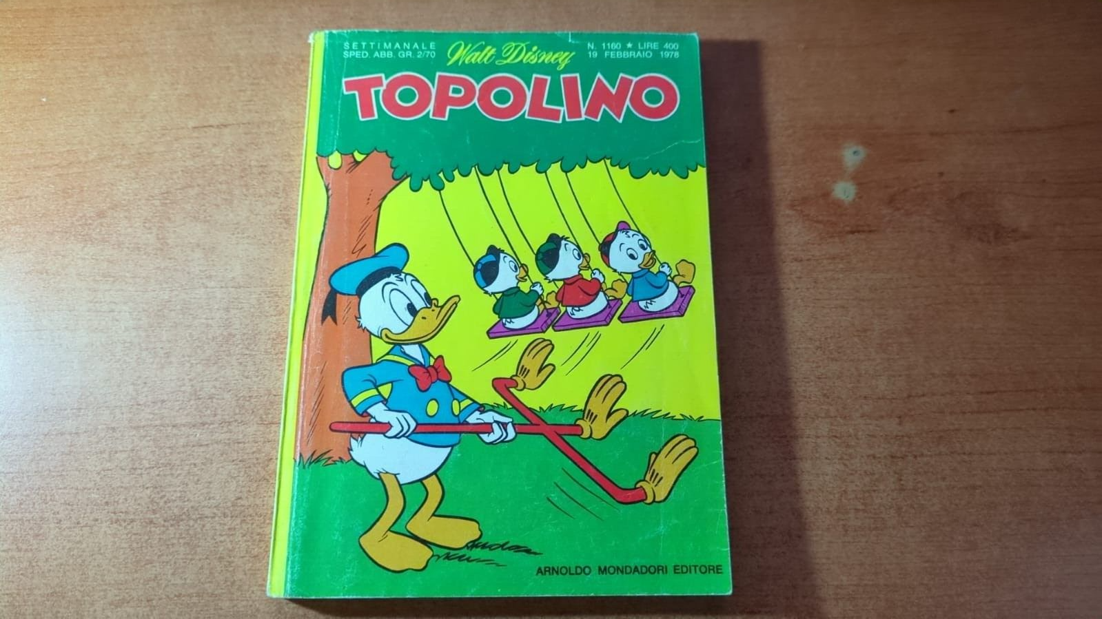 Topolino n1160- Disney 1978