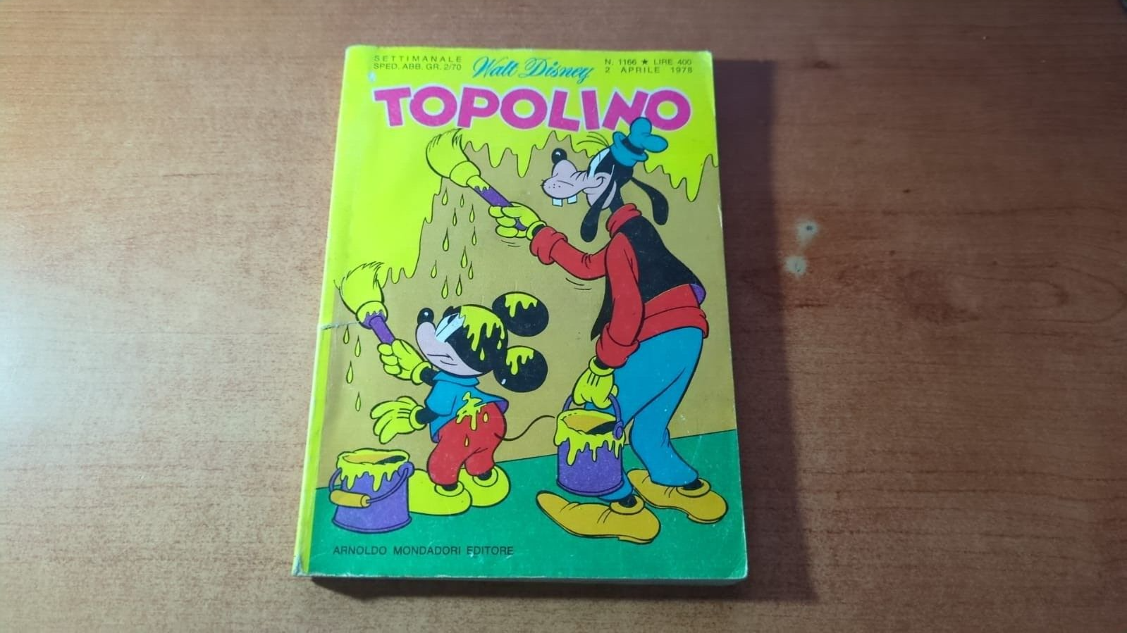 Topolino n1166- Disney 1978
