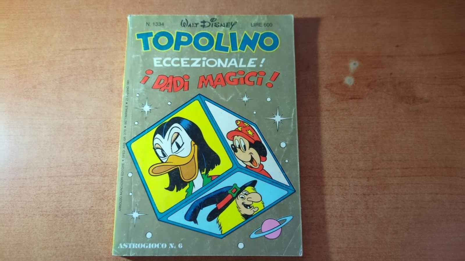 Topolino n1334- Disney 1981